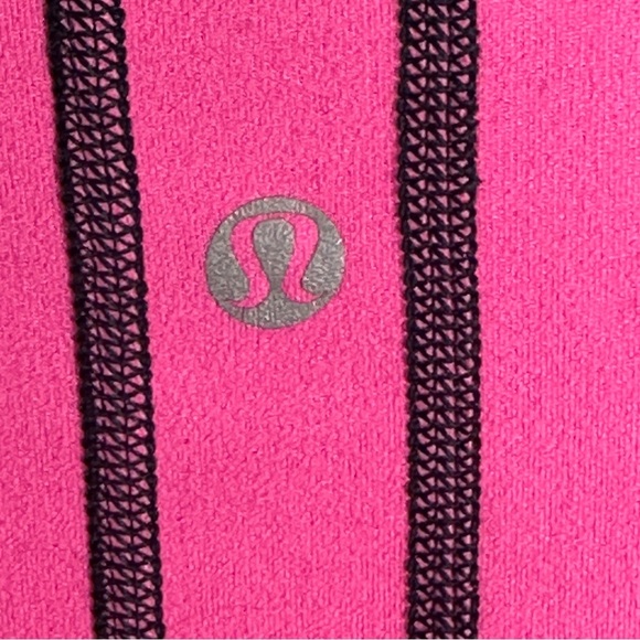 Lululemon Bold in the Cold reversible lightweight fleece top, pink/black - Picture 4 of 8